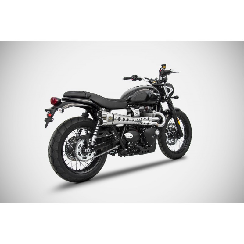 Zard exhaust triumph scrambler 900 cheap